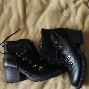 Black Combat Boots